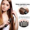 Mylyis Cordless Hair Straightener Brush，6 Modes，410°F ，Portable Mini Straightener for Women，Negative Ion Travel Hot Comb