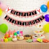 Tatuo 2 Pcs Crawfish Happy Birthday Party Banner Crawfish Boil Party Supplies Lobster Theme Birthday Party Decorations for Kids Adults Summer Birthday Party Supplies