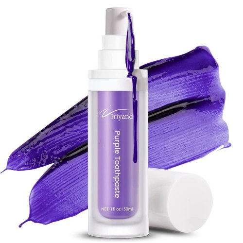 Purple Toothpaste for teeth whitening, Best Purple Toothpaste for Sensitive Teeth, Purple Teeth W...
