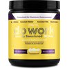 Perk Do Work BCAAs + Hydration Electrolytes Powder (Naturally Sweetened Lemon Tart Flavored, 20 Servings) - with Coconut Water & Coconut Milk
