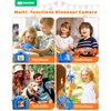KOKODI Kids Camera Toy Digital Camera for Kids, Dinosaurs Birthday Gifts for Boys Age 3-12, 1080P HD Video Camera for Toddler, Children Toys for 3 4 5 6 7 8 9 Year Old Boys with 32GB SD Card
