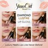 StansOut Beauty Diamond Lustre Fancy Warm Hydrating Lip Gloss | Cute Nude Moisturizing Butter-Smooth Colors | Shades for Naturally Plump & Pout, Sparkling clear finishes & Glossy Choices.