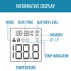 HealthSmart Digital Thermometer for Adults and Children, Forehead Infrared Temperature Gun to Test Objects or Air