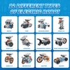 AESGOGO 12-in-1 Electric Robot Kit, STEM Projects Toys for Kids Age 8-12 Birthday Gifts, DIY Building Science Experiment Kit Battery Powered Education for Boys Girls Aged 8 9 10 11 12 13 14 Years Old