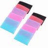 5Bags/10PCS Fringe Stickers, Magic Bangs Square Hair Pads, Fixed Clip Hairpin, Seamless Plastic Paste Posts Tape 3x2.4" for Girls Women Hair Accessory