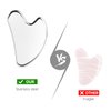 BTYMS Gua Sha Facial Tools, Heart Shaped Guasha Tool Stainless Steel Face Sculpting Tool