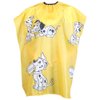 JINDIN Kids Haircut Salon Cape, Hair Cutting Cape for Kid Cloth, Kids Barber Hair Cutting Cape, Child Shampoo Waterproof Cape (Yellow)