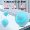 cszajcmrn Pet cat Toys Random Scrolling Indoor pet Toys Cat Toy Ball.Inspire cat Hunting instinctBlue 42 * 42 * 42mm