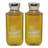 Bath & Body Works Shower Gel Gift Set 10oz Each Pack of 2 (Iced Lemon Pound Cake)