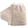 5-Piece Soap Bags for Soap Bars, Soap Bags Mesh Exfoliating, Bar Soap Loofah Pouch, Sisal Soap Saver Bag, Bar Soap Holder for Shower