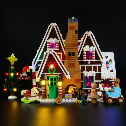 LIGHTAILING Light Set for (Creator Gingerbread House) Building Blocks Model - Led Light kit Compatible with 10267(NOT Included The Model)