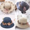 Flower Crown Headband Wristbands Rose Wreath Garland Hair Bands Wrist Bands Floral Wedding Bridal Hair Hoop Bracelet Women Leaf Ribbon Adjustable Handmade Rattan Vine Hair Accessories 3 Pack Blue