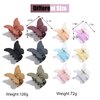 SIROLISA 6PCS Butterfly Hair Claw Clip, Butterfly Claw Hair Clips for Women Girls Small Nonslip Butterfly Jaw Clips for Thick Hair and Strong Hold Hair TypeA