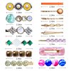 Hair Clips Wenida 20 Pieces Fashion Acrylic Resin Metal Hair Pins Crystal Marble Barrettes Bobby Pins Decorative Hair Styling for Women Girls