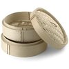 8 inch Bamboo Steamer (Set - 2 racks and 1 lid)