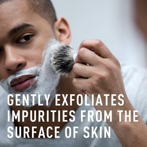 Bevel Luxury Shaving Brush - Vegan Hair Brush for Use With Safety Razor, Exfoliates Skin to Help Prevent Razor Bumps