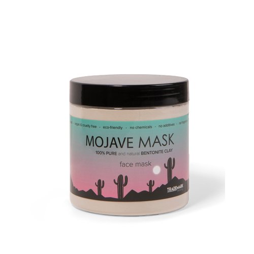Trademark Beauty Mojave Mask - Clay Face Mask, Bentonite Clay Powder, Reduces Breakouts, Pore Mask, Vibrant Skin Complexion, Deep Cleanse Detox