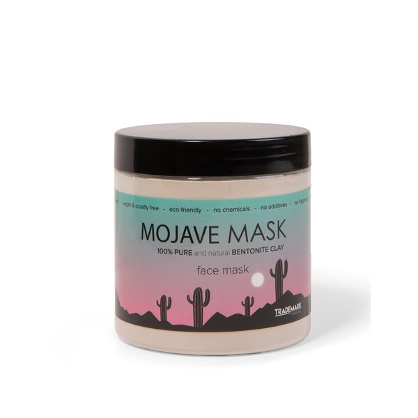 Trademark Beauty Mojave Mask - Clay Face Mask, Bentonite Clay Powder, Reduces Breakouts, Pore Mask, Vibrant Skin Complexion, Deep Cleanse Detox
