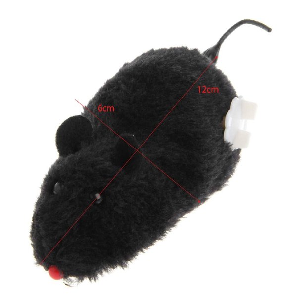 BaoFufc for Cat Teaser Toys Auto Moving Rat Toys Wind Up Mice Cartoon Plush Rat Toys Pet Kitten Interactive Toys Cat Toys for Indoor Cats