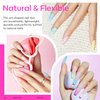 modelones Gel x Nail Kit, Nail Tips and Glue Gel Kit with Nail Glue Gel, 500Pcs Long Coffin Nail 10Sizes, Nail Dehydrator, Ultra-Portable LED Nail Lamp, Gel Nail Extension Kit Salon Gifts for Women