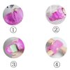 3 PCS Bathing Shower Mittens Body Wash Massage Spa Mitt Towel for Adults Children Body Back Rubbing Exfoliating Washing Cleaning Color Random