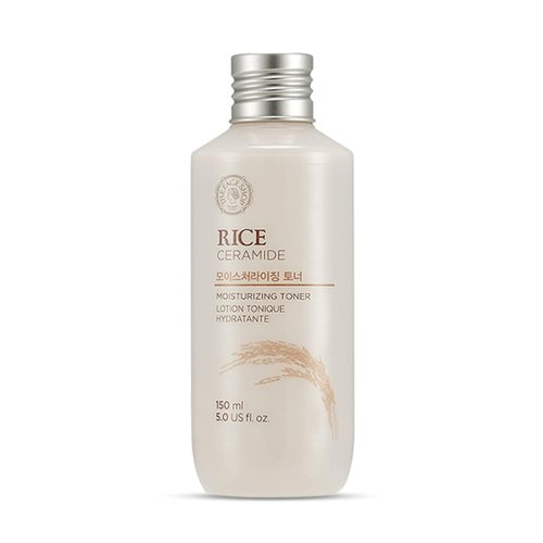 The Face Shop Rice Ceramide Moisturizing Toner - Rice Extract Rice Toner for Face - Strengthens S...