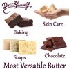 Raw Cocoa Butter 2 lbs. Bar - 100% Pure Natural Unrefined FOOD GRADE Arriba Nacional Cacao Bean, Great For Chocolate Making, Soap, Lip Balm and Moisturizer For DIY Body Butters