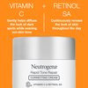 Neutrogena Retinol + Vitamin C Correcting Cream, Rapid Tone Repair Face & Neck Cream with Hyaluronic Acid for Dark Spots, Fine Lines & Wrinkles, 1.7 oz