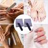 Small Nail Files Bulk (50 Pcs), 3.6 Inches Emery Board Nail File for Acrylic and Natural Nails, 100/180 Grit Double Sided Fingernail Filer Pack Mini Professional Filers Manicure Pedicure Set