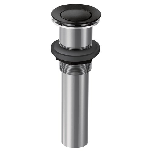 Moen 140780BL Bathroom Vessel Sink Pop-Up Drain Assembly, Matte Black