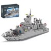 Navy Destroyer Building Set, Battleship Building Toy, A Gift Compatible with Lego Sets for Boys 8-14 & Adults (528pcs)
