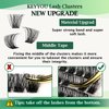 Lash Clusters 96pcs Individual Lashes D Curl 16mm Cluster Lashes KEYYOU Volume Wispy Lash Extension Soft&Comfortable Easy DIY at Home(Y11 D-16mm)