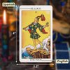 CINROPE Cartas de Tarot en Español: Spanish Tarot Cards, Originales Cartas Tarot con Guia para Principiantes - Cartas de Tarot