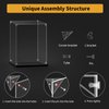 LILIKAKA Acrylic Display Case for Lego Helmet, 7x7x9inches (18x18x23cm), Suitable for Lego Helmet 76285 75349 75328 75304 75350 75351 75327 76187 76182 76199 etc.