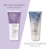 White Hot Cleanse & Condition Trio: brightening hair care regime to cleanse & add gloss to white & grey hair, purple shampoo