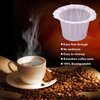 Irmidi Disposable Coffee Filters 300 Count Paper Filter Compatible with Keurig Brewers Single Serve 1.0 and 2.0, Use with All Brands Resusable K Cup Filter