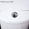 Dogxiong 38mm/1.5 inch Dual Push Flushing Toilet Button Toilet Tank Button Toilet Button Flush Button Replacement with Thread Diameter
