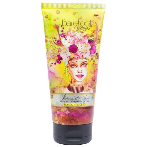 Barefoot Venus BODY Shower gel with Shea Butter 5.9 OZ (Lemon Freckle)