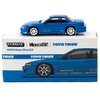 1:64 Scale Diecast Model Car Compatible with Nissan Silvia (S13) Vertex Toyo Tires Blue Metallic Global64 Series Limited Edition by Tarmac T64G-025-BL