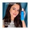 Ann Webb Facial Milk Cleanser - Gentle Daily Face Wash for All Skin Types. Thick, Hydrating, Moisturizing Cleanser w/Lactic Acid AHA Nourish & Rejuvenate 6oz