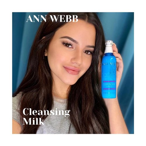 Ann Webb Facial Milk Cleanser - Gentle Daily Face Wash for All Skin Types. Thick, Hydrating, Moisturizing Cleanser w/Lactic Acid AHA Nourish & Rejuvenate 6oz