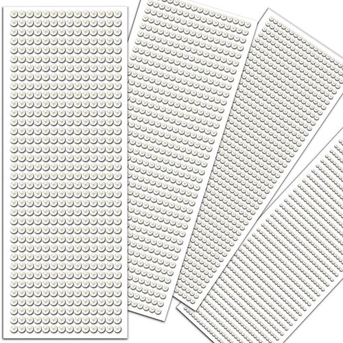 Face Gems Pearl Stickers 3090 Pcs Self-Adhesive Hair Gems And Hair Pearls Face Jewels Stick On Body Glitter Makeup Gems Stickers Hair Bling Festival Accessories For Ladies Proms Supplies(Off White)