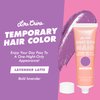 Lime Crime Temporary Hair Color, Lavender Latte - Damage-Free Semi-Permanent Hair Color Conditions & Moisturizes - Temporary Hair Tint Kit Has A Sugary Citrus Vanilla Scent - Vegan & Cruelty-Free