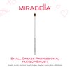 Mirabella Small Crease Eyeshadow Brush, Premium Professional Makeup Brush Collection, Cruelty-Free Synthetic Bristle Brush, Hand-Sculpted Brushed Aluminum Handle, Luxury Blending Brush for Makeup