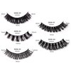 False Eyelashes Mixed Pack 3D Lashes Fake Lashes Natural Look Fluffy Lashes Pack by Kanviensl, 10 Pairs
