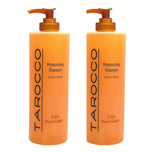 Tarocco Moisturizing Shampoo 475 ml/16 fl oz x 2 with Sicilian Blood Oranges by Baronessa Cali