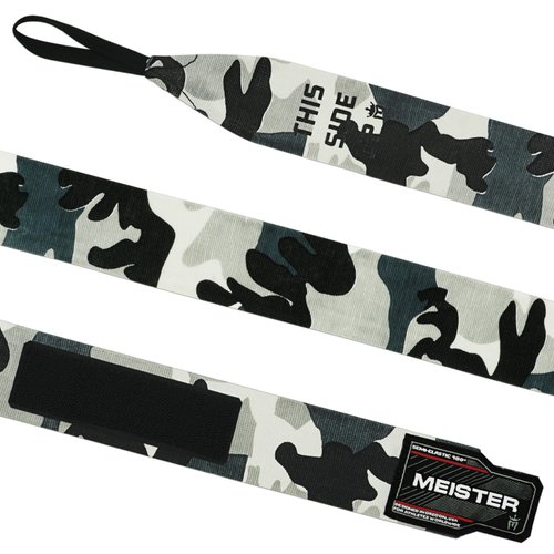 Meister Adult 180" Semi-Elastic Hand Wraps for MMA & Boxing (Pair) - Urban Camo