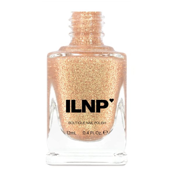 ILNP Karma - Gold Flake Top Coat Nail Polish