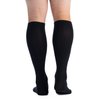 EvoNation Men’s Knee High 20-30 mmHg Graduated Compression Socks – Moderate Pressure Compression Garment, Black, Medium