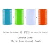 zYoung 4 Pcs Hair Comb Double Sided Fine Tooth Combs